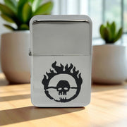 Lighter - Skull Branding High Polish Chrome
