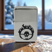 Lighter - Skull Branding High Polish Chrome
