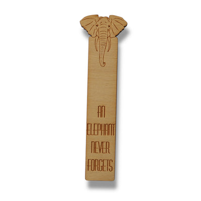 Bookmark - An Elephant Never Forgets