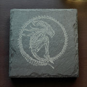 Coaster - Slate - Alien Fossil - SET OF 2