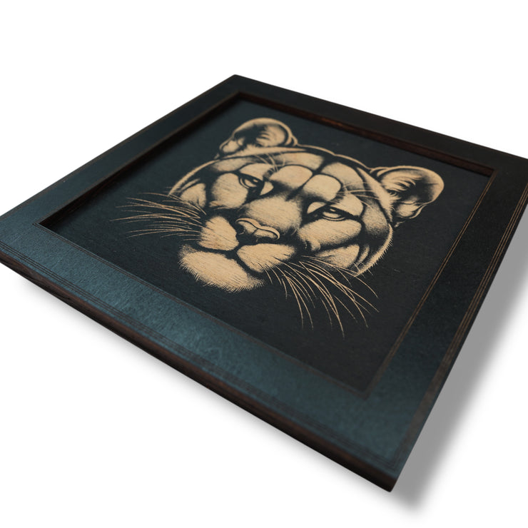 Framed Art - CUSTOM - Mountain Lion