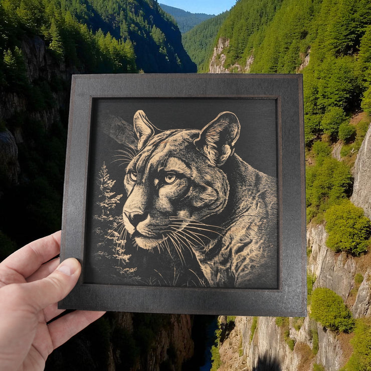 Framed Art - CUSTOM - Puma