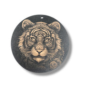 Ornament - Black - Fancy Animals SET of 4