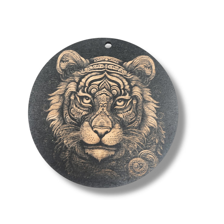 Ornament - Black - Fancy Animals SET of 4