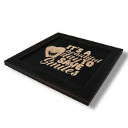 Framed Art - CUSTOM - Its a Beautiful day to save Smiles - Dentist