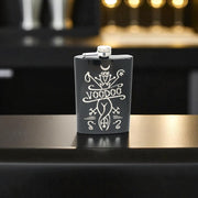 8oz BLACK Voodoo Flask