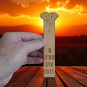 Bookmark - An Elephant Never Forgets