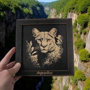 Framed Art - PERSONALIZED - CUSTOM - Panther
