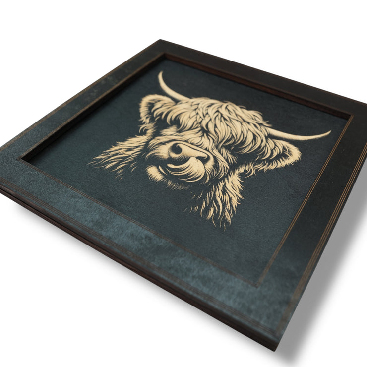 Framed Art - CUSTOM - Highland Cow