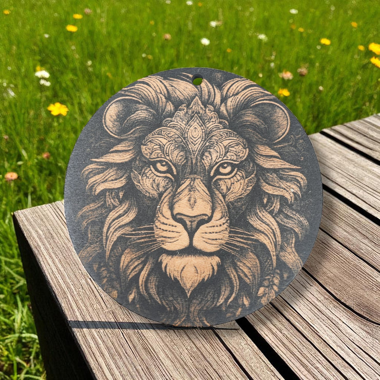 Ornament - Black - Fancy Animals SET of 4