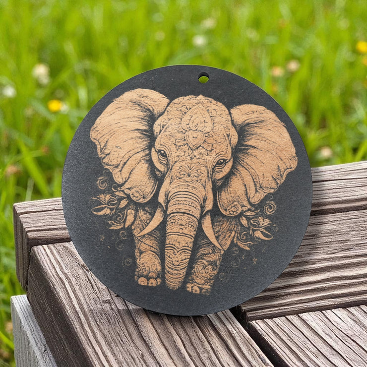 Ornament - Black - Fancy Animals SET of 4