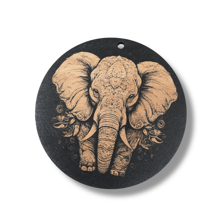 Ornament - Black - Fancy Animals SET of 4