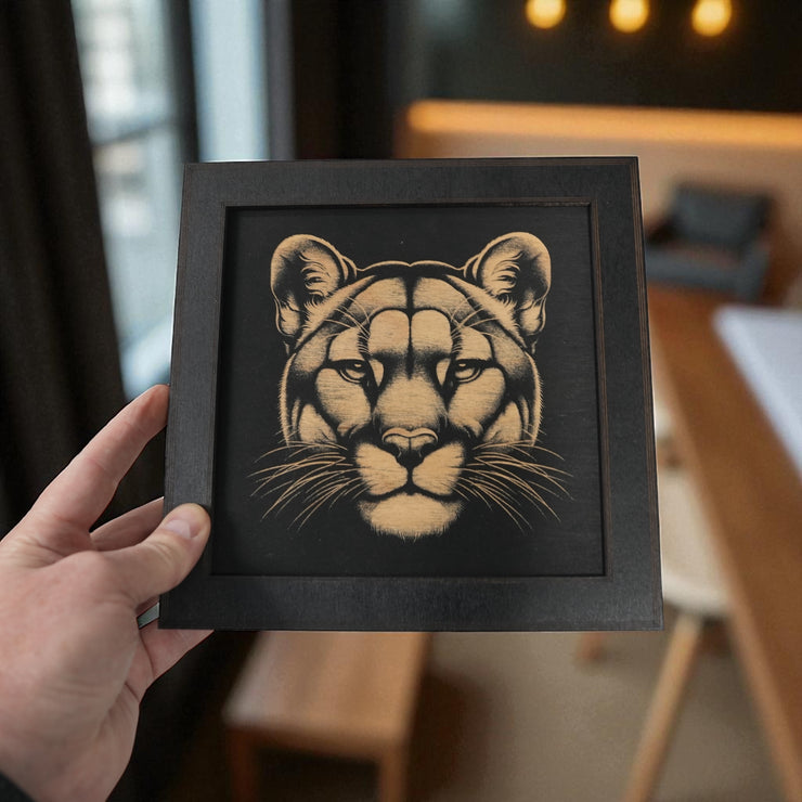 Framed Art - CUSTOM - Mountain Lion