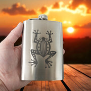 8oz Frog Stainless Steel Flask