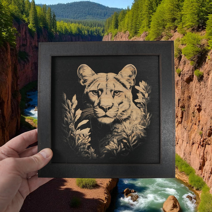 Framed Art - CUSTOM - Panther