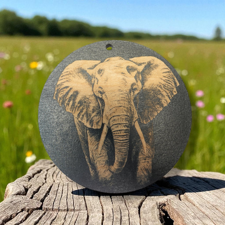 Ornament - Black - Safari SET of 4