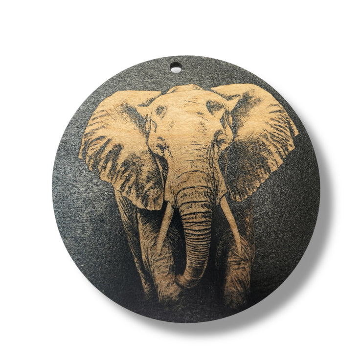 Ornament - Black - Safari SET of 4