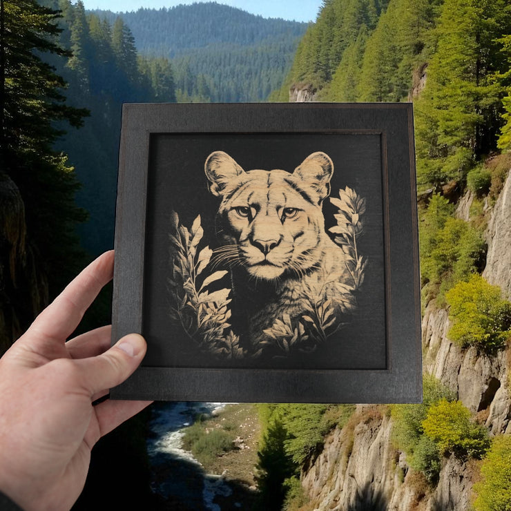 Framed Art - CUSTOM - Panther