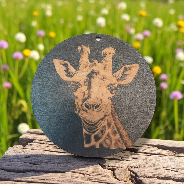 Ornament - Black - Safari SET of 4