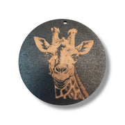 Ornament - Black - Safari SET of 4