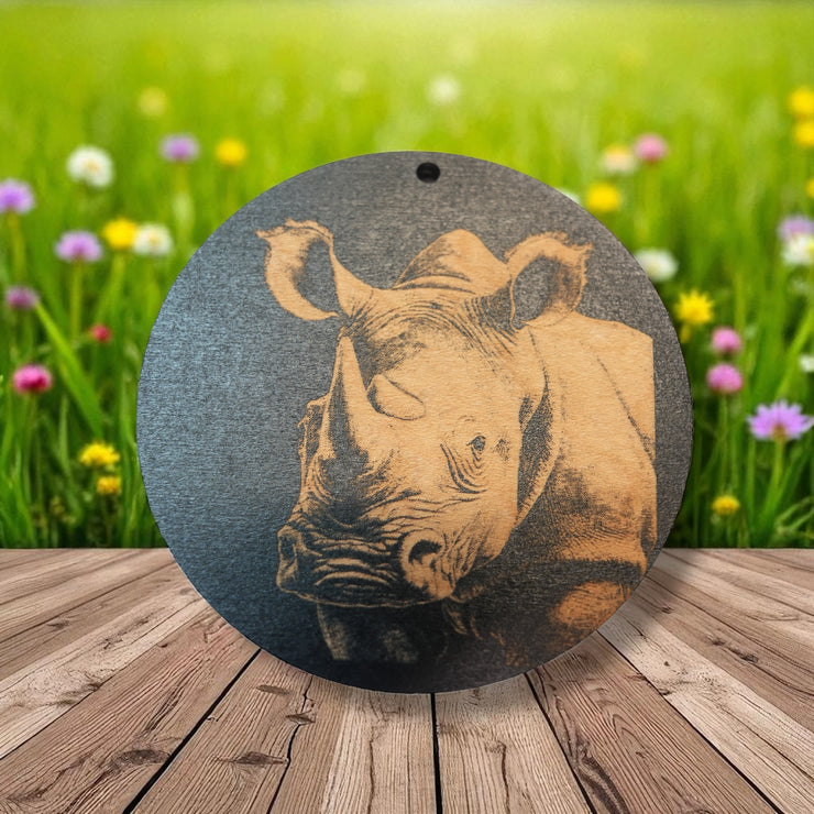 Ornament - Black - Safari SET of 4