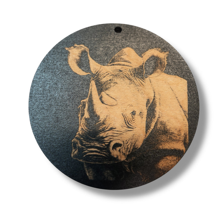 Ornament - Black - Safari SET of 4
