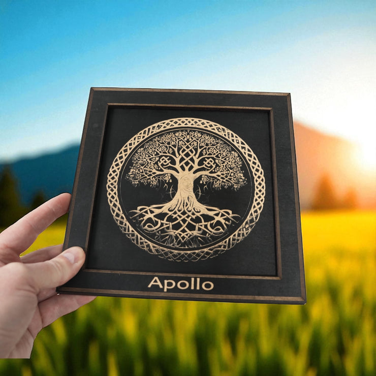 Framed Art - PERSONALIZED - CUSTOM - Yggdrasil