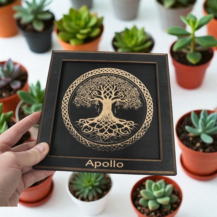 Framed Art - PERSONALIZED - CUSTOM - Yggdrasil