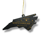 Ornament - CUSTOM - North Carolina State with Cities