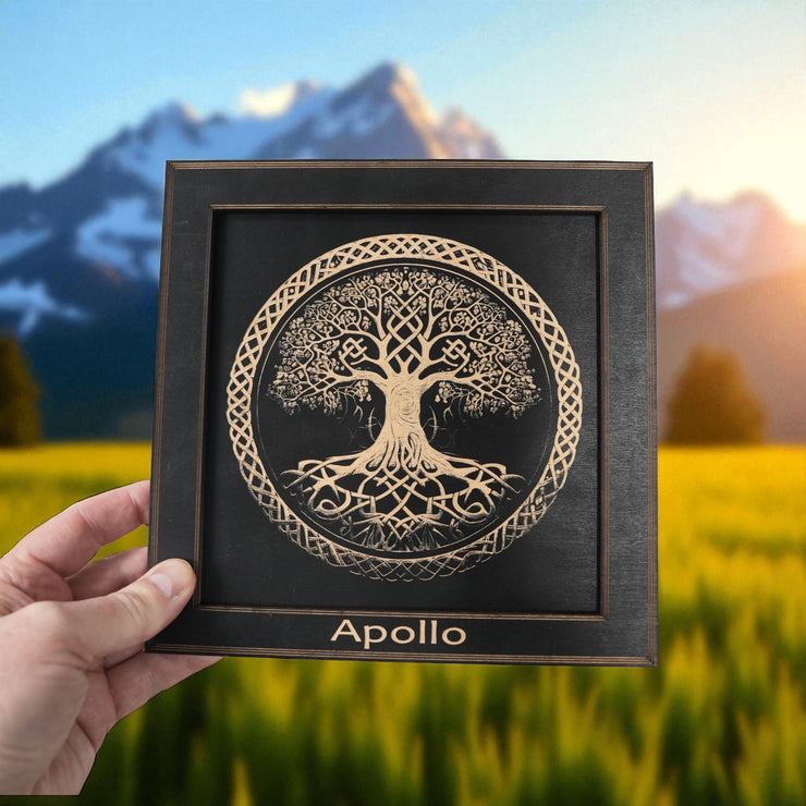 Framed Art - PERSONALIZED - CUSTOM - Yggdrasil