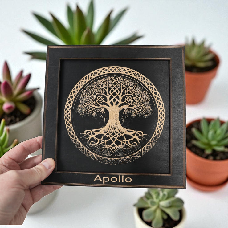 Framed Art - PERSONALIZED - CUSTOM - Yggdrasil