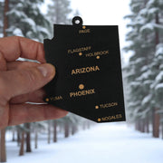Ornament - CUSTOM - Arizona State with Cities