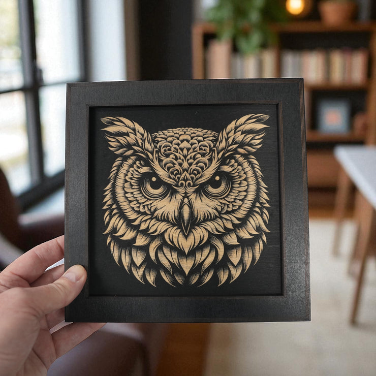 Framed Art - CUSTOM - Owl