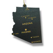 Ornament - CUSTOM - Arizona State with Cities