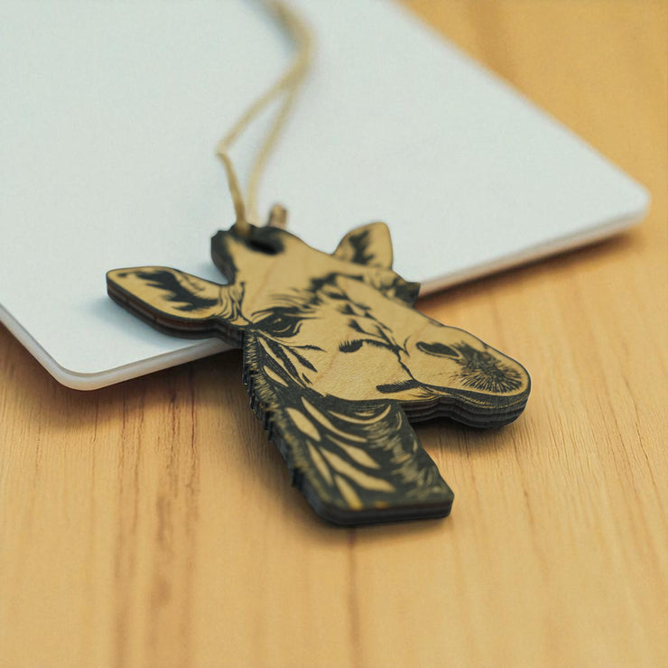 Ornament - Black - Baby Giraffe