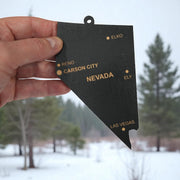 Ornament - CUSTOM - Nevada State with Cities