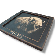 Framed Art - PERSONALIZED - CUSTOM - Musk Ox