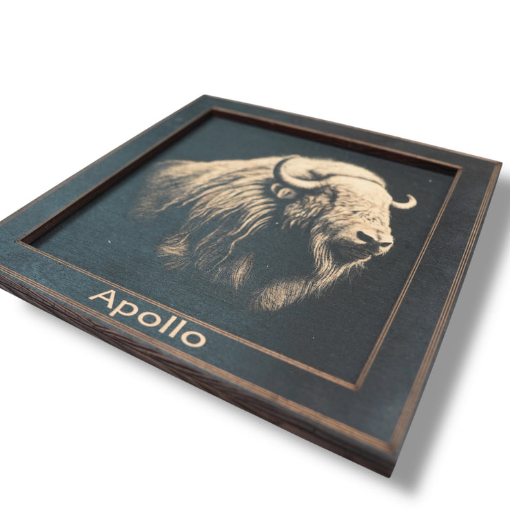 Framed Art - PERSONALIZED - CUSTOM - Musk Ox