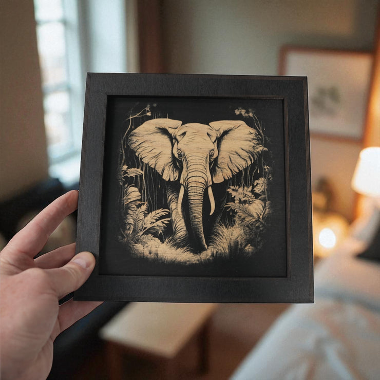 Framed Art - CUSTOM - Elephant