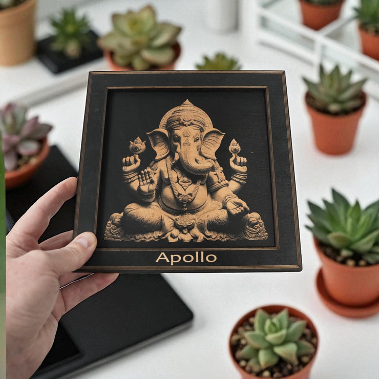 Framed Art - PERSONALIZED - CUSTOM - Ganesh