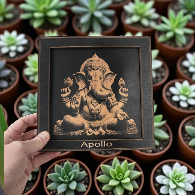 Framed Art - PERSONALIZED - CUSTOM - Ganesh