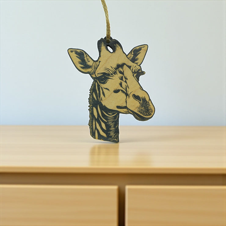 Ornament - Black - Baby Giraffe