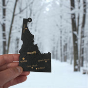 Ornament - CUSTOM - Idaho State with Cities