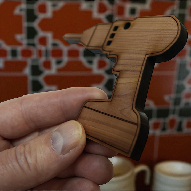 Drill - Cedar Ornament
