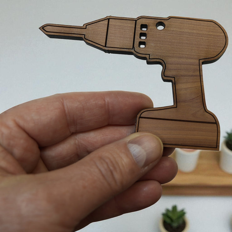 Drill - Cedar Ornament