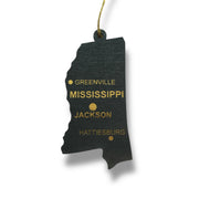 Ornament - CUSTOM - Mississippi State with Cities