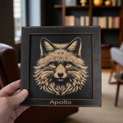Framed Art - PERSONALIZED - CUSTOM - Fox