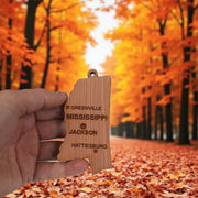 Ornament - CUSTOM - Mississippi State with Cities
