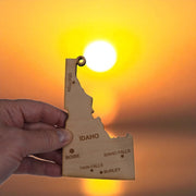 Ornament - CUSTOM - Idaho State with Cities
