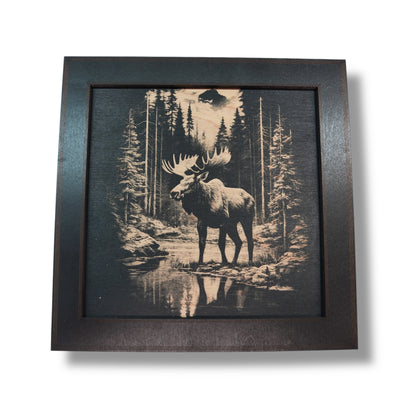 Framed Art - CUSTOM - Moose